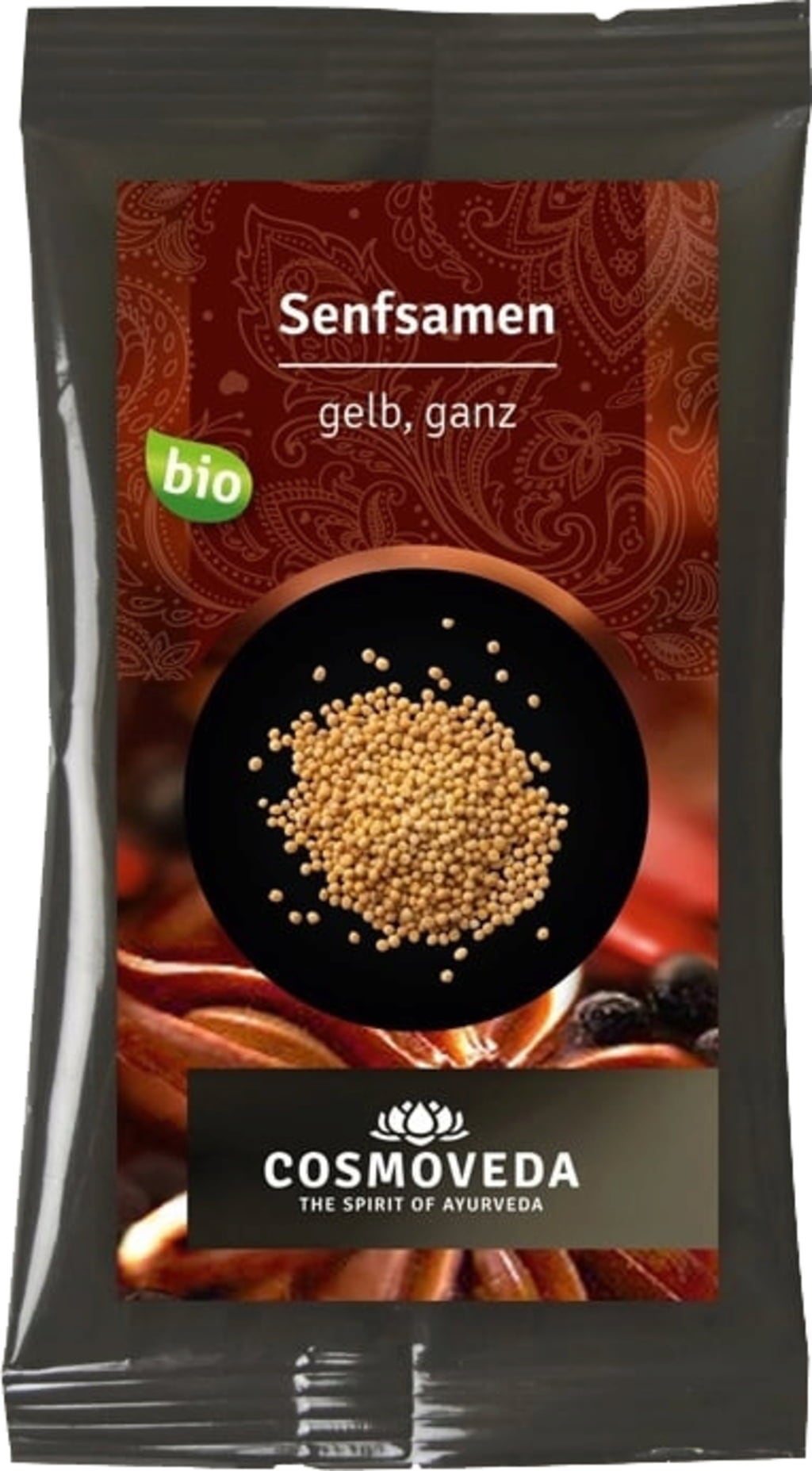 Graines de moutarde Jaune Entières Bio, 25 g