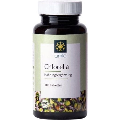 Amla Natur Chlorella tablete bio - 200 tab.