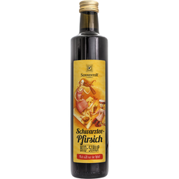 Sonnentor Sciroppo di Tè Nero e alla Pesca Bio - 500 ml