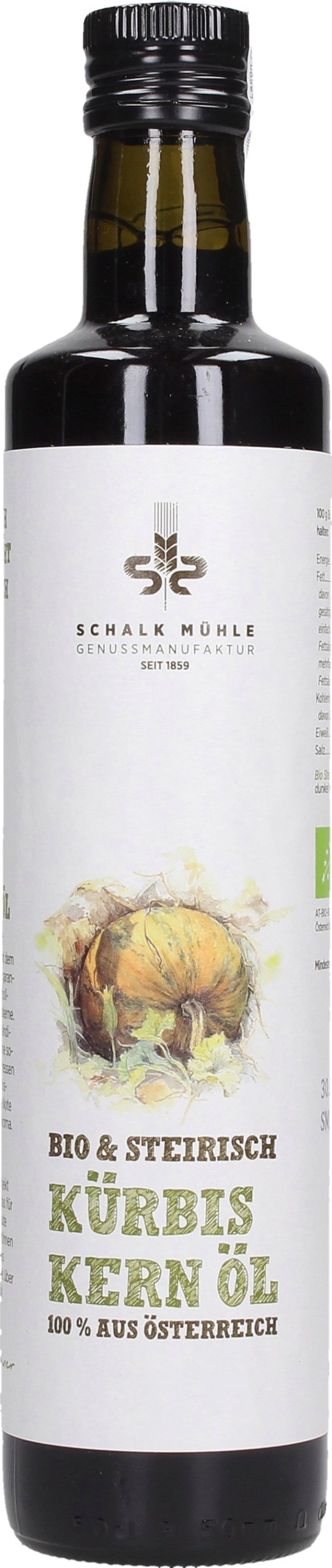 Bio Kürbiskernöl, 500 ml
