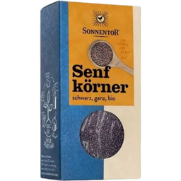 Sonnentor Senfkörner schwarz Bio - schwarz