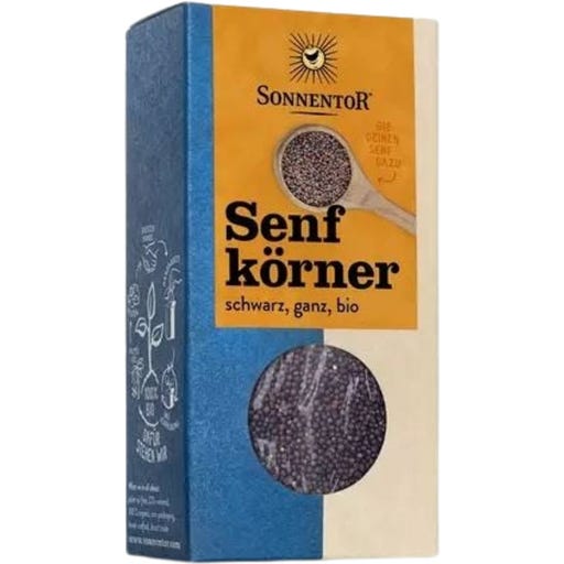 Sonnentor Graines de Moutarde Noires Bio - noirs