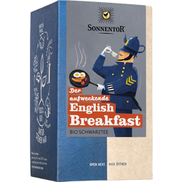 Bio Der aufweckende English Breakfast Tee - 18 Doppelkammerbeutel