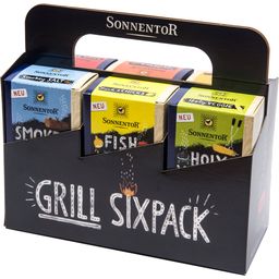 Sonnentor Organic Six-Pack of Grill Spices - 1 Set