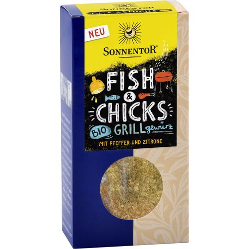 Miscela di Spezie Bio Grill Fish & Chicks Bio - 55 g
