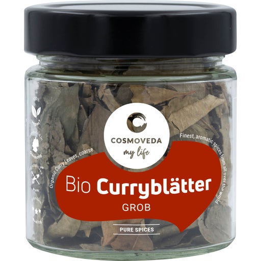 Cosmoveda Curry Blätter grob - Bio - 10 g