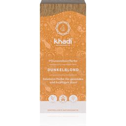 Khadi Растителна боя за коса Тъмно рус - 100 g