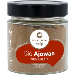 Cosmoveda Organic Ajwain, Ground - 80 g