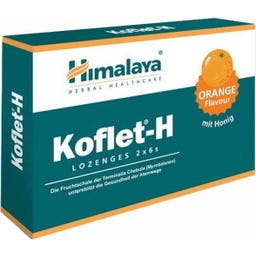 Himalaya Herbals Pastylki Koflet-H - pomarańcza