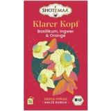Bio Tee Klarer Kopf - Basilikum, Ingwer & Orange