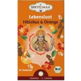 Shoti Maa Bio Tee Lebenslust - Hibiskus & Orange