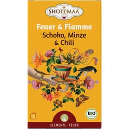 Organic Tea Feuer & Flamme (Purity Flame) - Chocolate, Mint & Chili - 16 tea bags