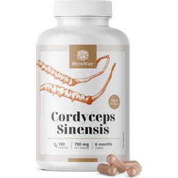 MycoWay Cordyceps Sinensis 1400 mg - 180 Kapseln