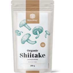 MycoWay Bio Shiitake Pulver - 200 g