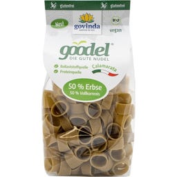 Goodel Organic Pasta - Calamarata with Pea and Whole Grain Rice - 250 g