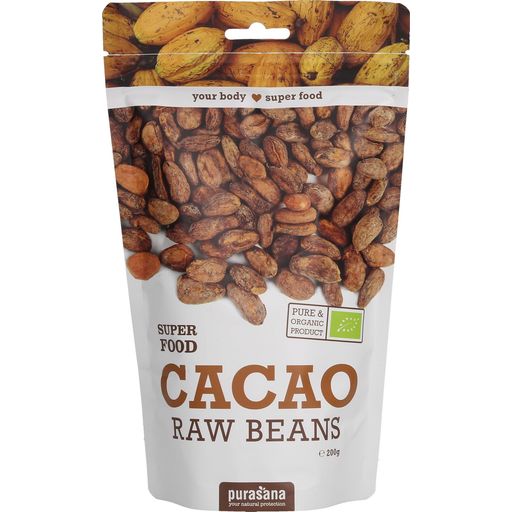 Purasana Organic Cocoa Beans - 200 g