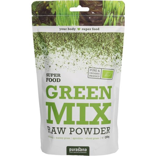 Purasana Organic Green Mix Powder - 200 g
