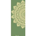 Yoga Mat 6 mm, Olive Haze Mandala Printed - 1 Pc