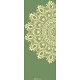 Yoga Matte 6 mm, Olive Haze Mandala Printed