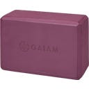 GAIAM Yoga Block, Midnight Plum - 1 Stk