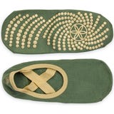 GAIAM Grippy Yoga Barre Socks, Olive Haze