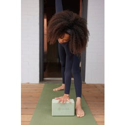 GAIAM Yoga Block, Vintage Green - 1 Stk