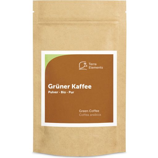 Terra Elements Grüner Kaffee Pulver Bio - 200 g