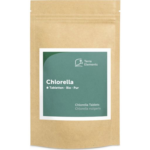 Terra Elements Organic Chlorella Tablets - 240 Tablets