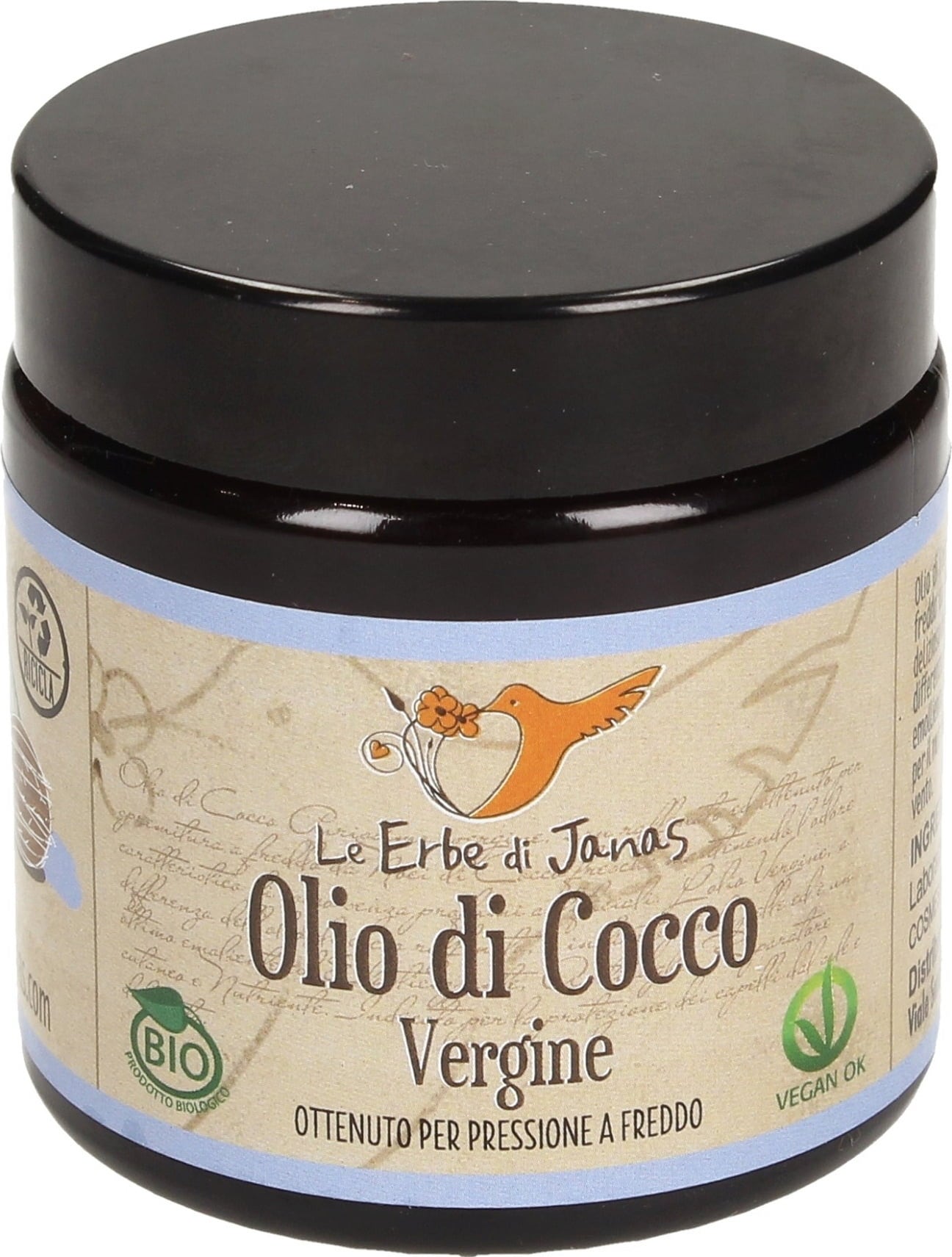 Le Erbe di Janas Bio-Kokosöl - 100 ml (Tiegel)