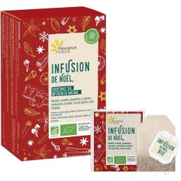 Fleurance Nature Organic Christmas Tea - bustine di tè in scatola 20 pz.