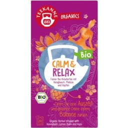 TEEKANNE Bio Calm & Relax - 20 Doppelkammerbeutel