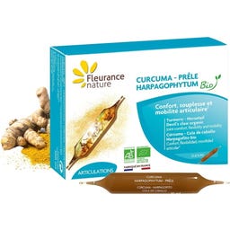 Curcuma-Artiglio del Diavolo-Equiseto Bio - 10 fiale