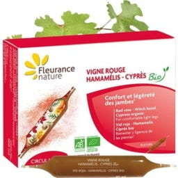 Fleurance Nature Vigne – Hamamélis – Cyprès Bio - 10 ampoules