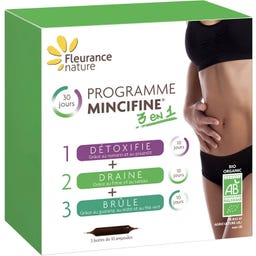 Fleurance nature Mincifine® 3-in-1-Programm Bio - 30 Ampullen
