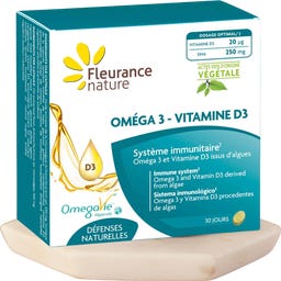 Fleurance Nature Omega 3 - Vitamina D3 - 30 softgel