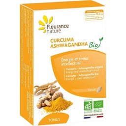 Fleurance nature Biologische Kurkuma & Ashwagandha - 15 Tabletten