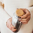 Bambaw Thermos in Acciaio Inossidabile, 750 ml - Natural Steel