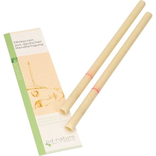pd-nature Aroma Ear Candles, 2 Pack - Citronella