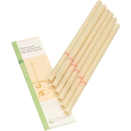pd-nature Aroma Ear Candles, Pack of 6 - Eucalyptus
