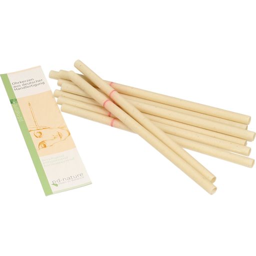 pd-nature Aroma Ear Candles, Pack of 10 - Citronella
