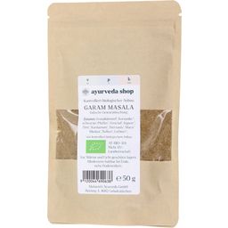 Mezcla de Especias Garam Masala Molida, Bio - 50 g