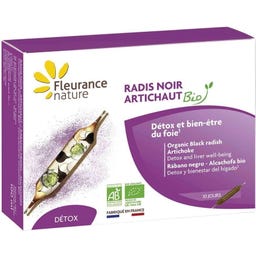 Fleurance nature Bio czarna rzodkiew - karczoch - 10 ampułek