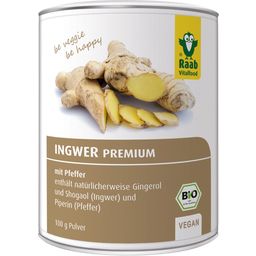 Raab Vitalfood GmbH Organic Ginger Premium with Pepper