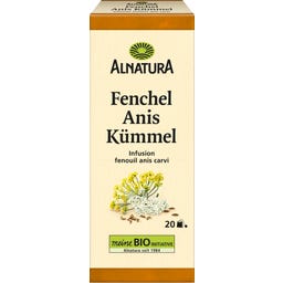 Alnatura Bio Fenchel-Anis-Kümmel-Tee - 20 Teebeutel