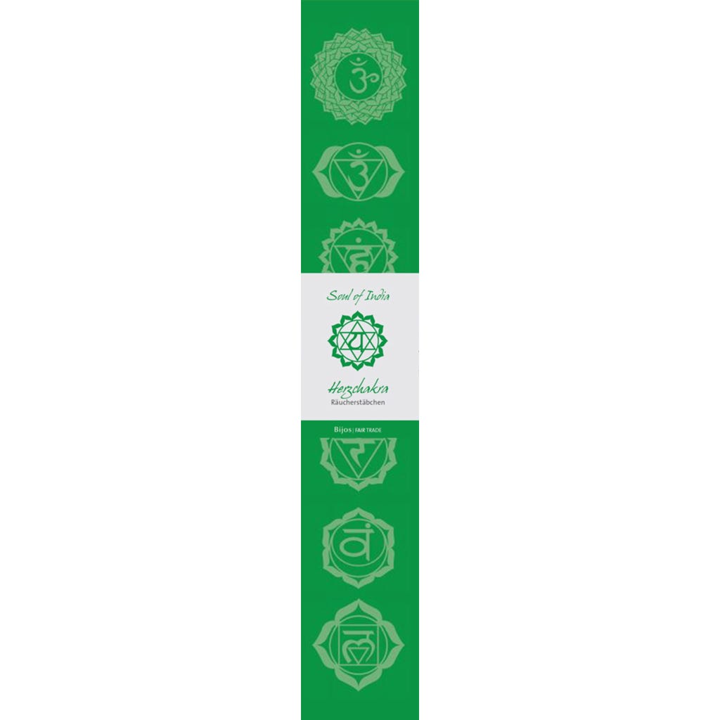 Bastoncini di incenso, Chakra ayurvedico, qualità naturale