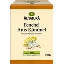 Infusion Bio – Fenouil, Anis et Cumin des Prés - 50 sachets de thé