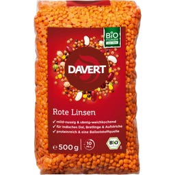 Davert Bio Rote Linsen - 500 g