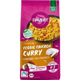 Organic Veggie Chicken Curry - Pea Protein-Based - 120 g