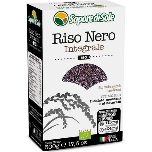 Sapore di Sole Fekete teljes kiőrlésű rizs Bio - 500 g