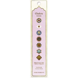 Chakra Incense Sticks: 7 Varieties, 3 Sticks each - 1 Pkg